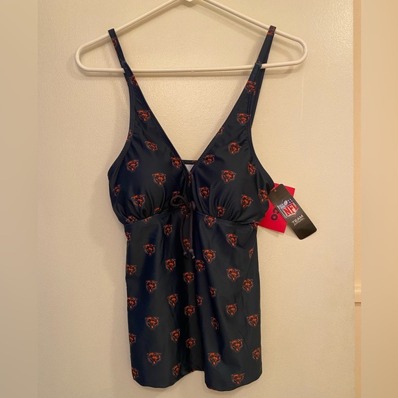 NFL Other - NWT Women’s Chicago Bears Logo Print Tankini - Size XL